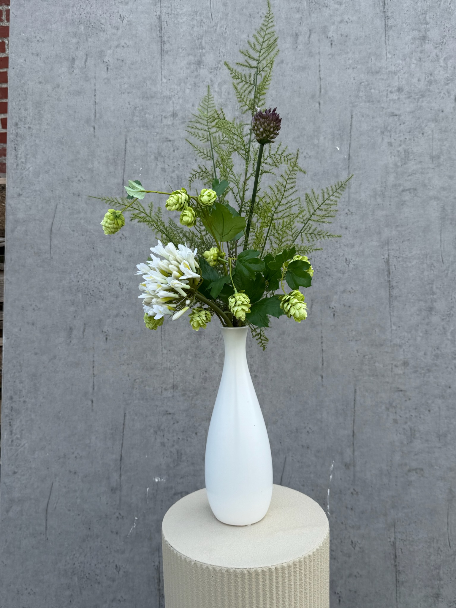 Bregne buket H 60 cm - Billede 3