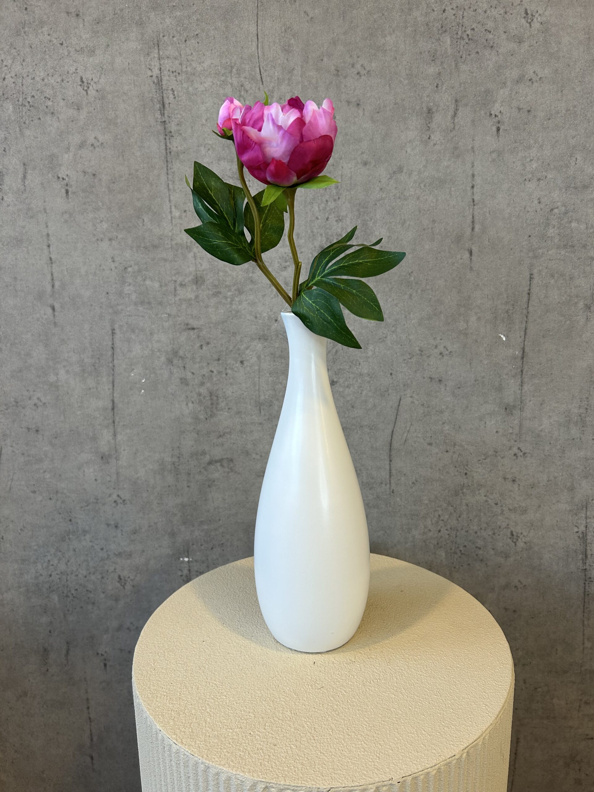 Peony cerise h 46 cm - Billede 3