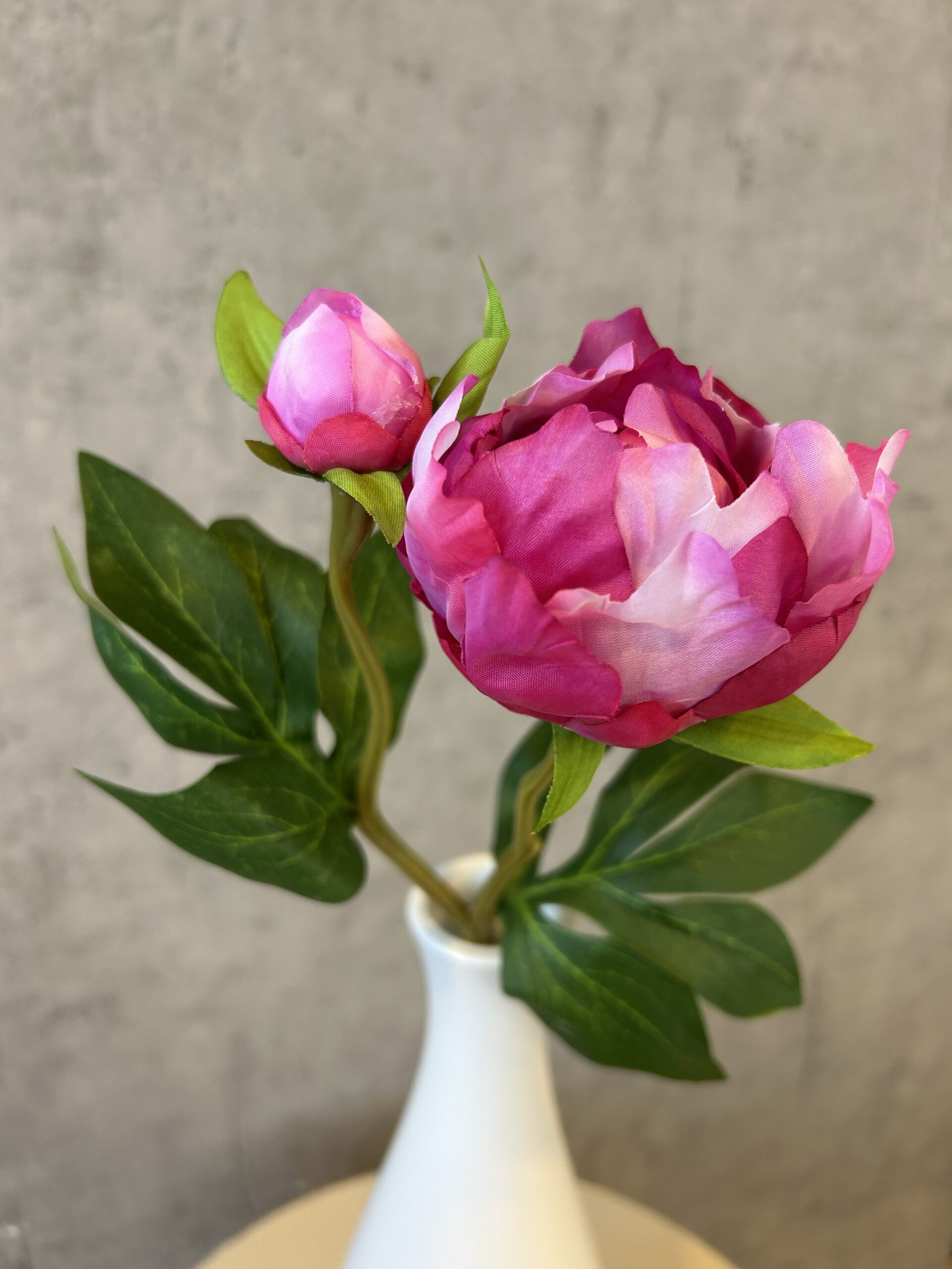 Peony cerise h 46 cm - Billede 4