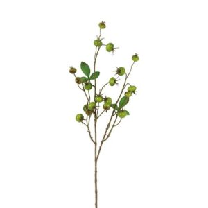 Hyben gren m/grønne bær h 85 cm