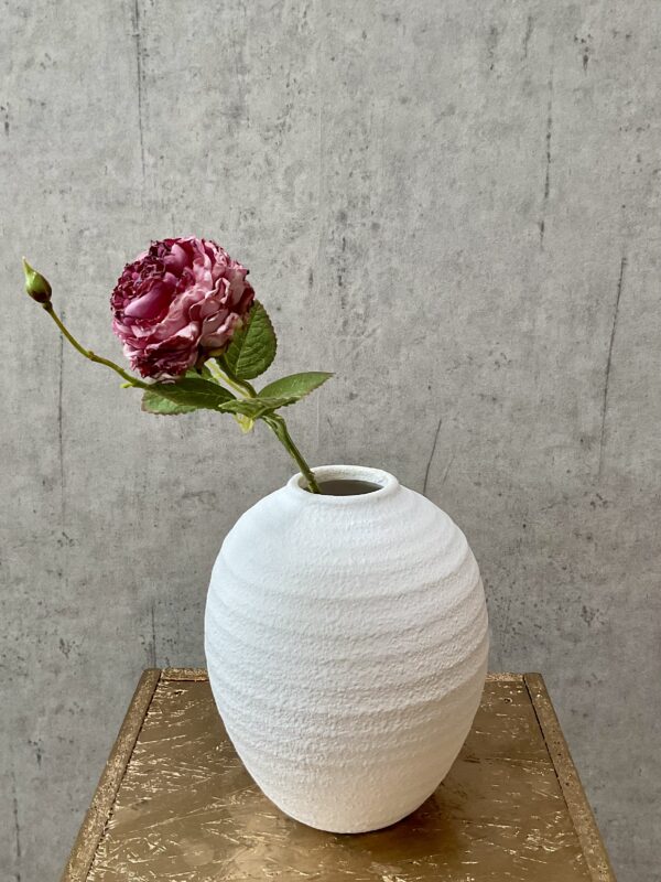 Rose vintage mauve h 45 cm - Image 2