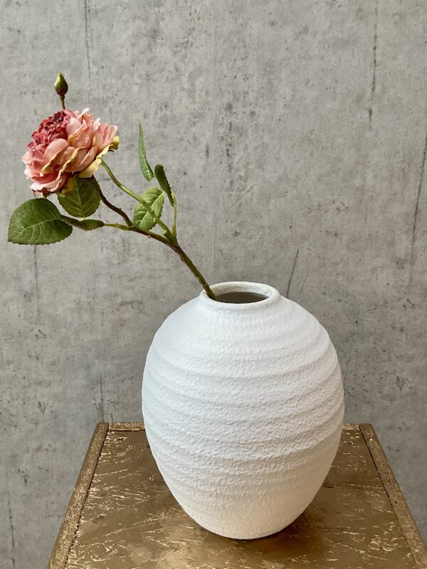 Rose vintage rosa h 45 cm - Image 2