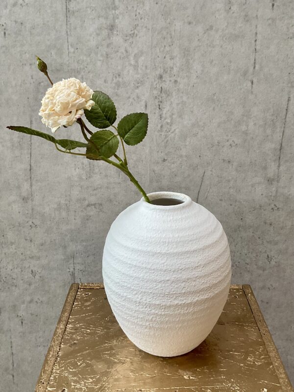 Rose vintage creme h 45 cm - Image 2