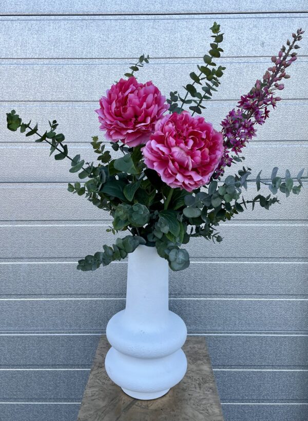 Peony pink H 70 cm - Image 4