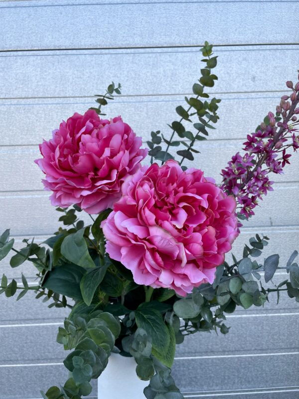 Peony pink H 70 cm - Image 5