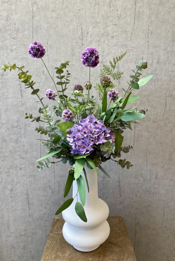 Hortensia lys lilla h 48 cm - Image 3