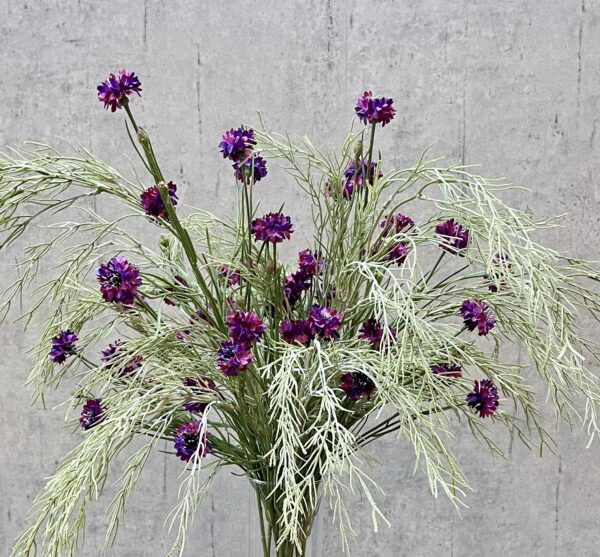 Kornblomst buket purple h 66 cm - Image 5