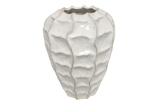 Vase creme h 30 cm