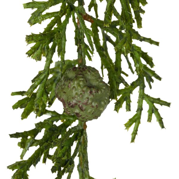 Cypress guirlande m/kogler h 180 cm - Image 2