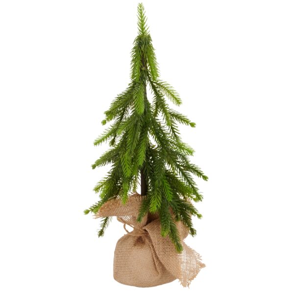 Juletræ i sæk h 45 cm