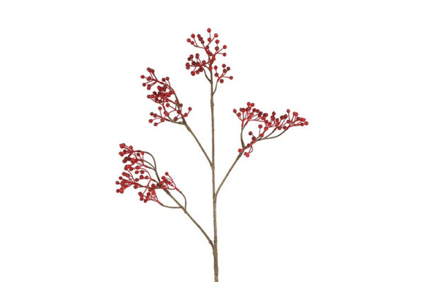 Ilex bærgren rød h 77 cm