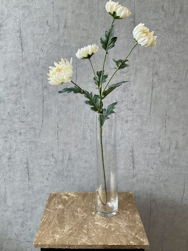 Chrysanthemum creme h 83 cm - Image 3