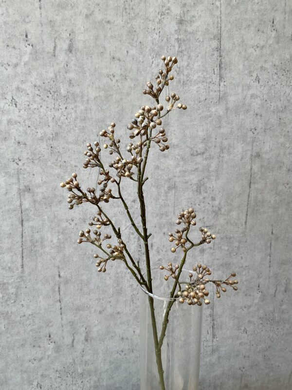 Gren m/bær grå h 68 cm - Image 3