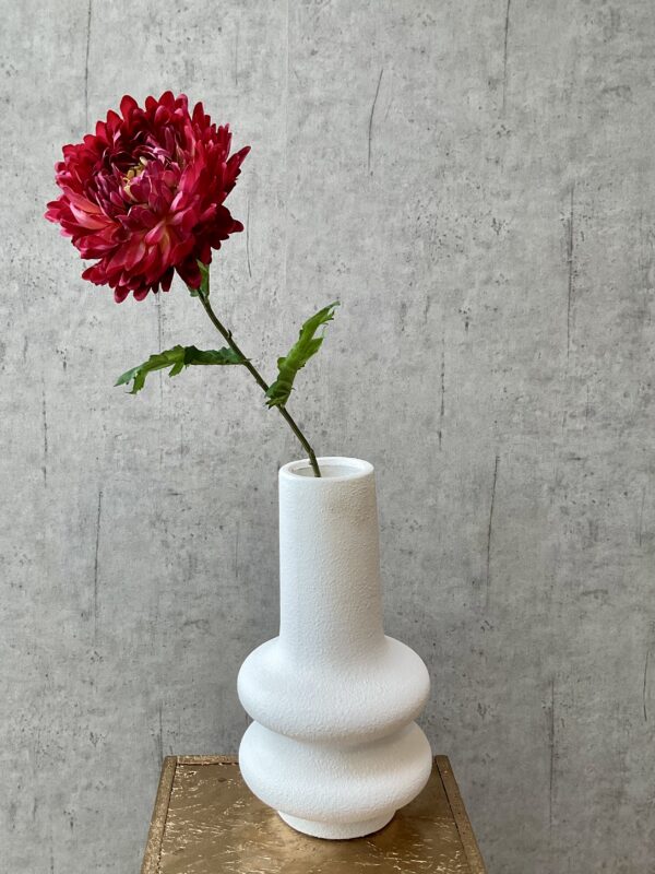 Chrysanthemum lys bordeaux h 75 cm - Image 3