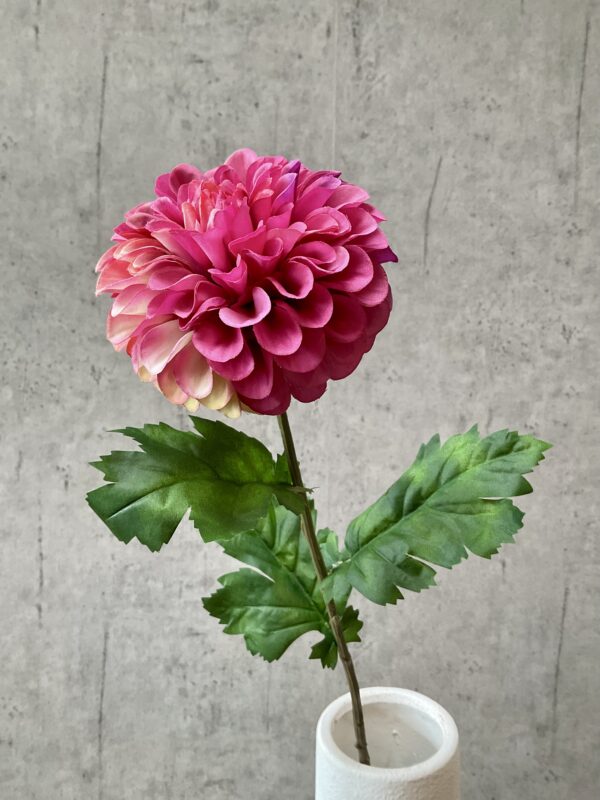 Dahlia pink h 75 cm - Image 4