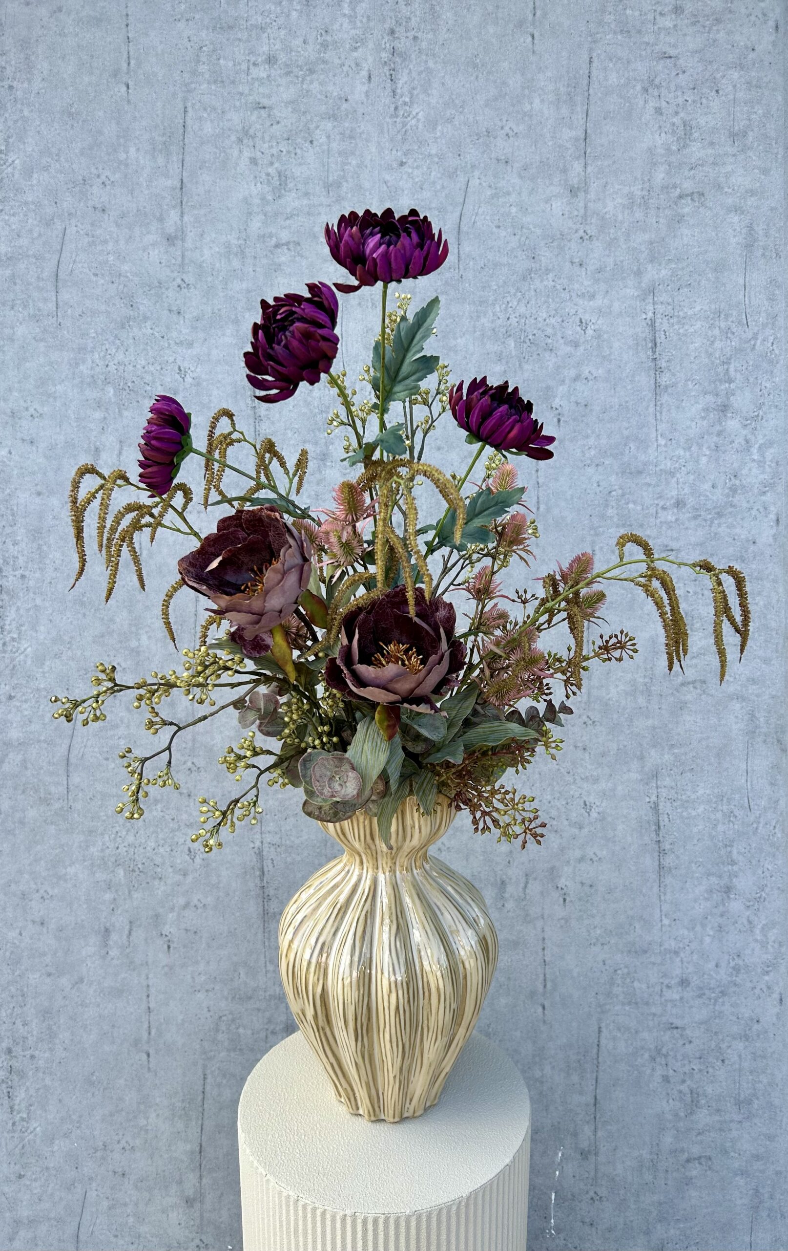 Bær bundt brun 3 stk h 56 cm - Billede 3