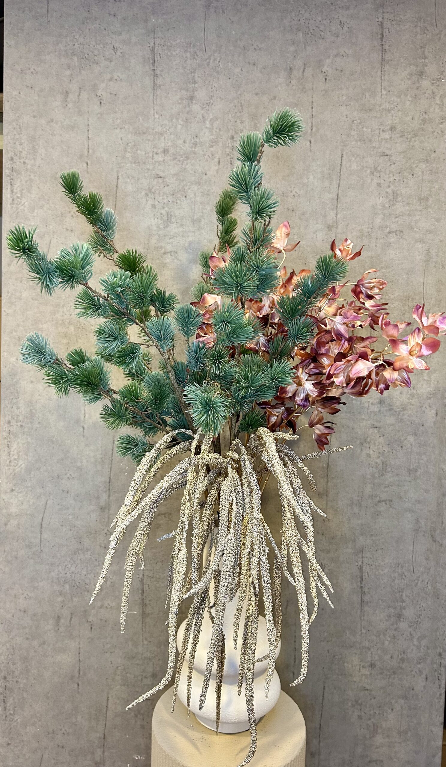 Ceder gran støvet grå h 106 cm - Billede 7