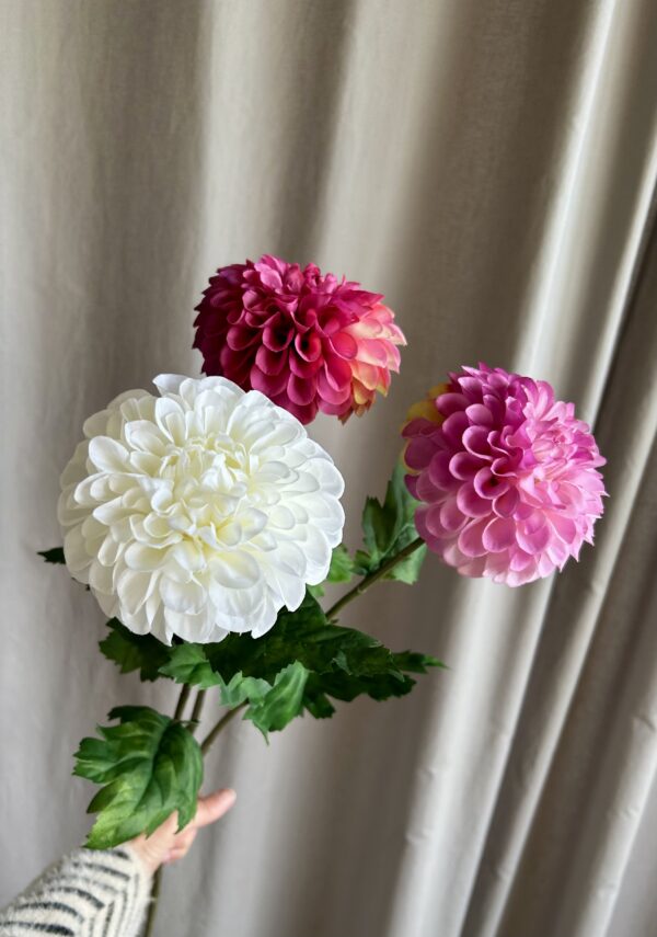Dahlia lilla h 75 cm - Image 4