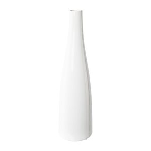 Vase hvid h 39 cm
