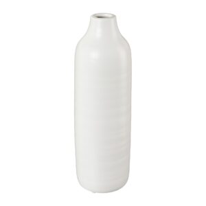 Vase hvid h 30 cm