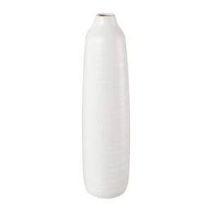 Vase hvid h 40 cm