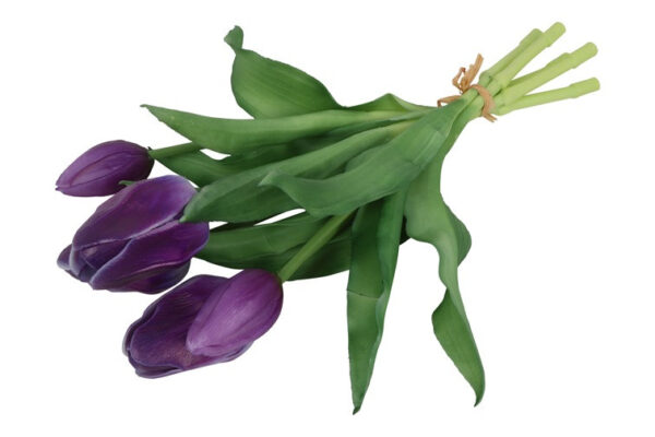 Tulipan bundt purple h 29 cm - Billede 2