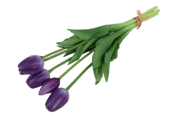 Tulipan bundt purple h 41 cm - Billede 2