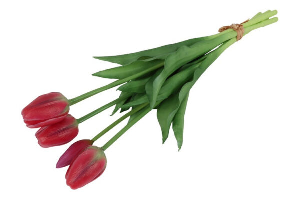 Tulipan bundt pink h 41 cm - Billede 2