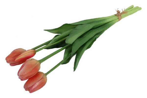 Tulipan bundt peach h 41 cm - Billede 2