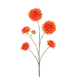 Dahlia orange h 48 cm