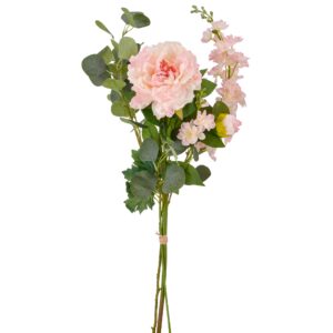 Peony buket mix rosa h 80cm