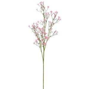 Brudeslør gren rosa h 69cm