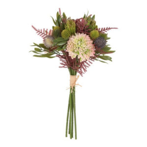 Buket dahlia mix rosa/purple h 36 cm